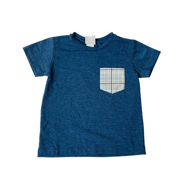 NWT Lullaby Set 2T Charlie Shirt in Heathered Blue - Picture 1 of 3